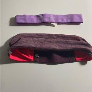 Lululemon head band 2 pack